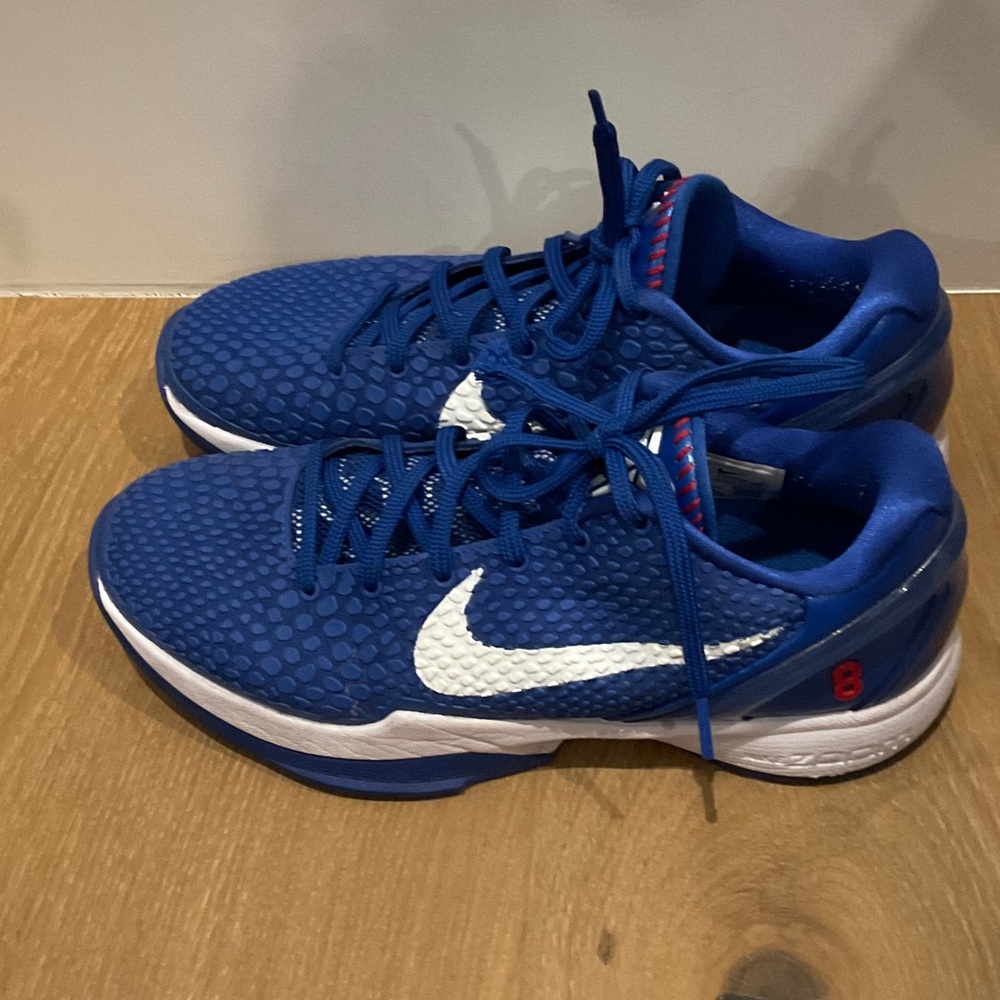 Kobe x Dodgers Nike Men's Royal Blue Athletic Sneakers
